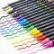 Acrylic Paint Markers,18pcs Dual Tip Acrylic Paint Set,Acrylic Paint Marker Pens with Brush Tip and Dot Tip for Painting Rock Diy Crafts Art Supplies